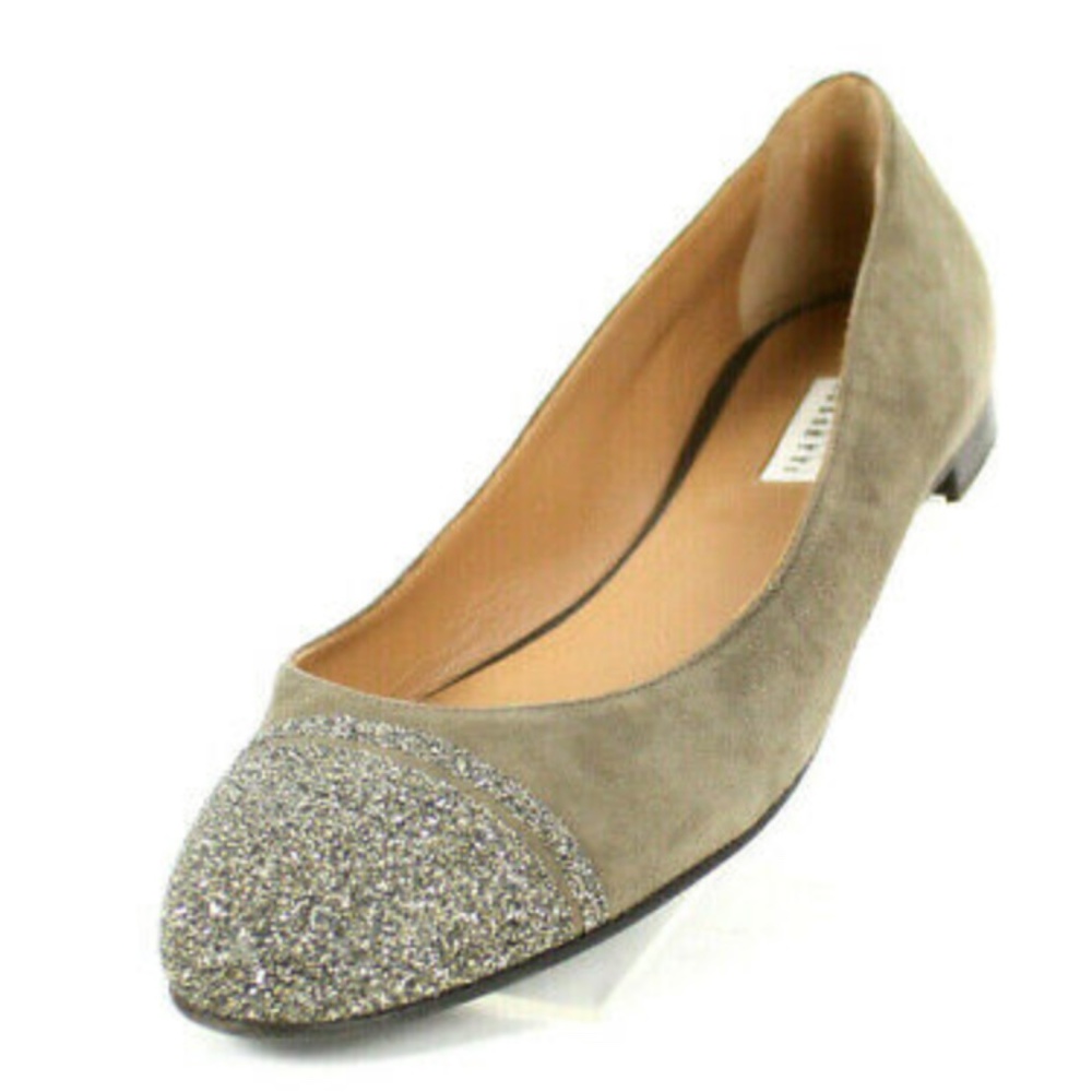 Fratelli Rossetti Suede Cap Toe Ballerina Flats